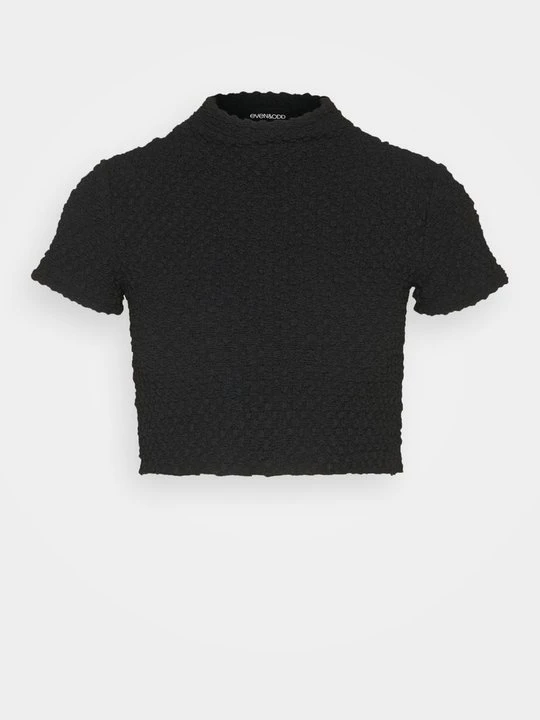 Zdjęcie produktu T-shirt z nadrukiem Even&Odd czarny