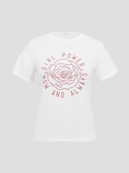 Zdjęcie produktu T-shirt z nadrukiem Even&Odd By Zalando biały