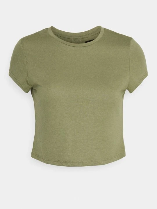 Zdjęcie produktu T-shirt z nadrukiem Even&Odd khaki
