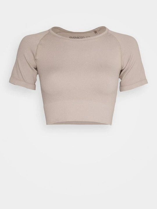 Zdjęcie produktu T-shirt z nadrukiem Even&Odd taupe