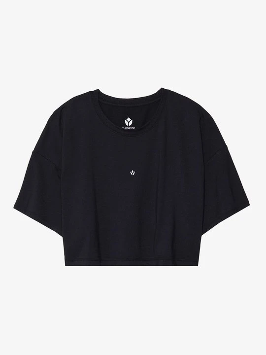 Zdjęcie produktu T-shirt z nadrukiem Even&Odd czarny