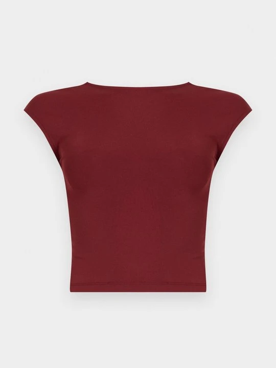 Zdjęcie produktu T-shirt z nadrukiem Even&Odd By Zalando bordowy