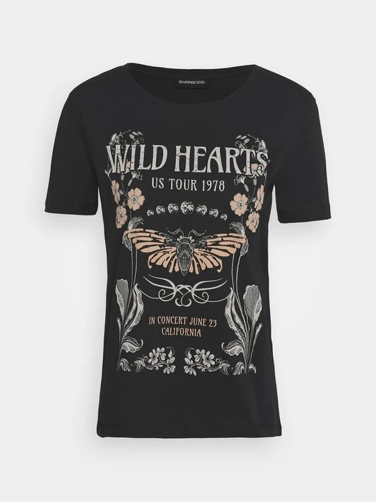 Zdjęcie produktu T-shirt z nadrukiem Even&Odd By Zalando czarny