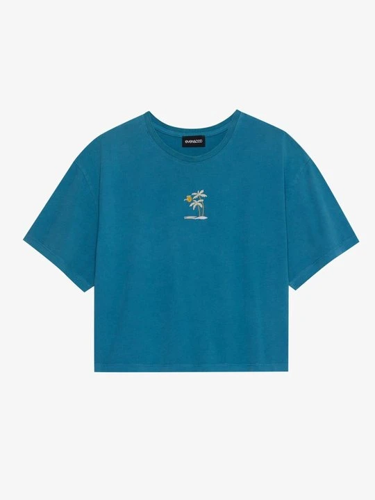 Zdjęcie produktu T-shirt z nadrukiem Even&Odd By Zalando ciemnozielony