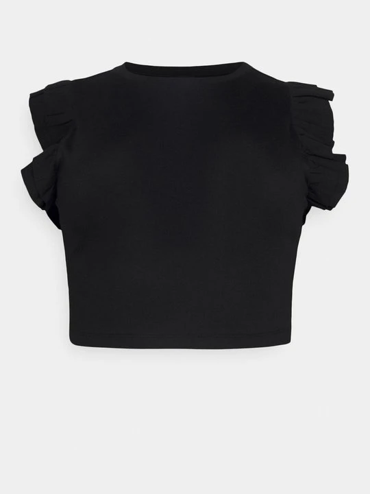 Zdjęcie produktu T-shirt z nadrukiem Even&Odd czarny