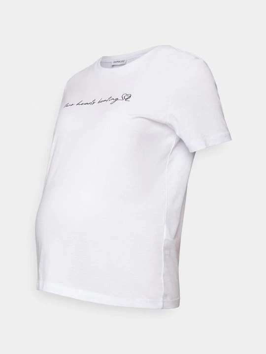 Zdjęcie produktu T-shirt z nadrukiem Even&Odd Maternity By Zalando biały
