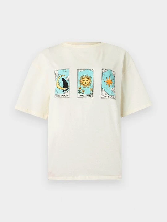 Zdjęcie produktu T-shirt z nadrukiem Even&Odd By Zalando mleczny