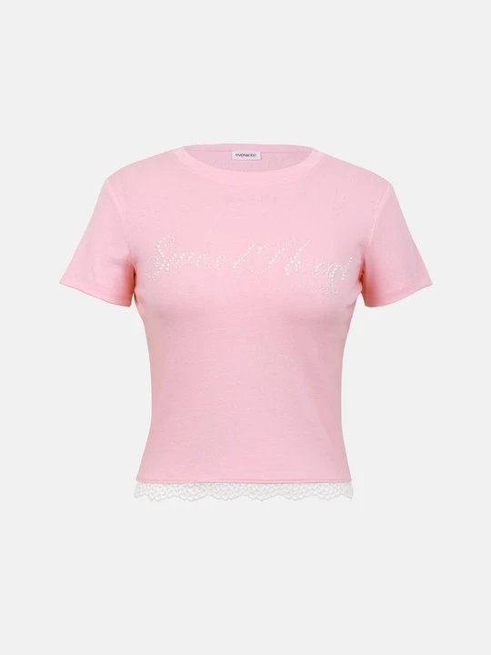 Zdjęcie produktu T-shirt z nadrukiem Even&Odd By Zalando różowy
