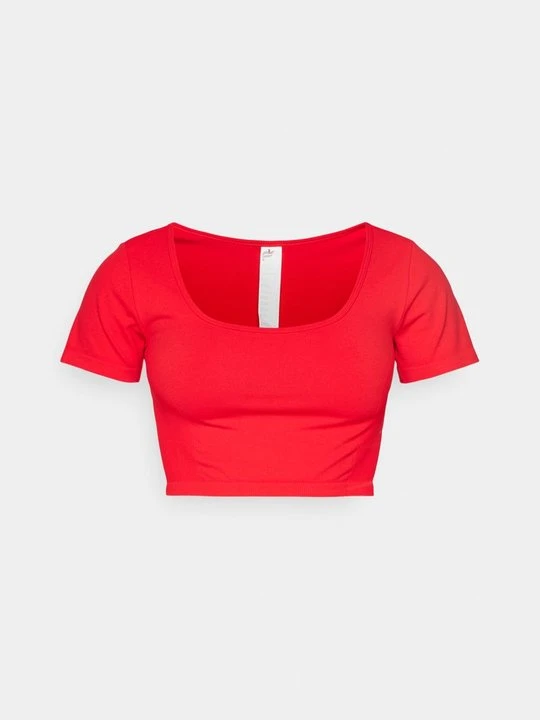 Zdjęcie produktu T-shirt z nadrukiem Fabletics czerwony
