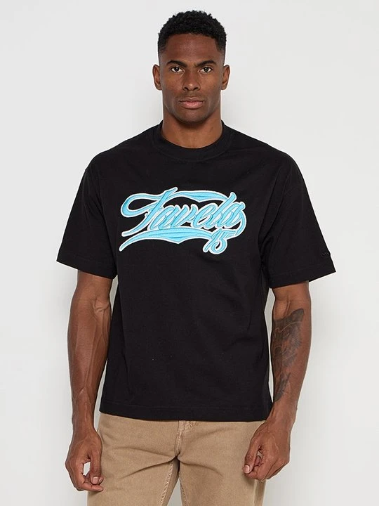 Zdjęcie produktu T-shirt z nadrukiem FAVELA czarny