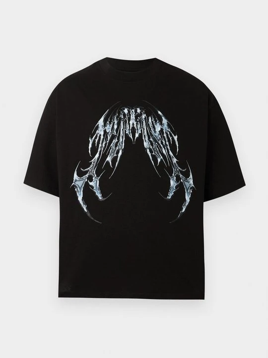 Zdjęcie produktu T-shirt z nadrukiem FAVELA czarny