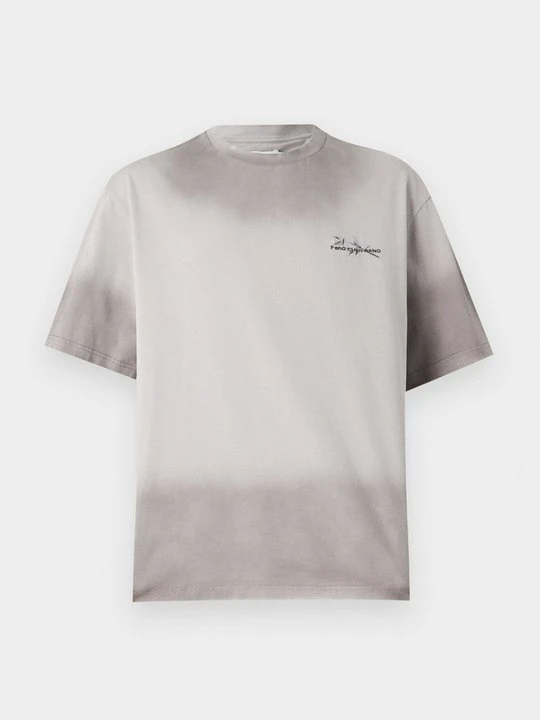 Zdjęcie produktu T-shirt z nadrukiem Feng Chen Wang szary