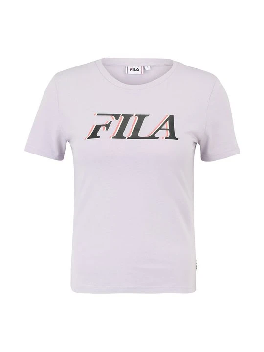 Zdjęcie produktu T-shirt z nadrukiem Fila liliowy