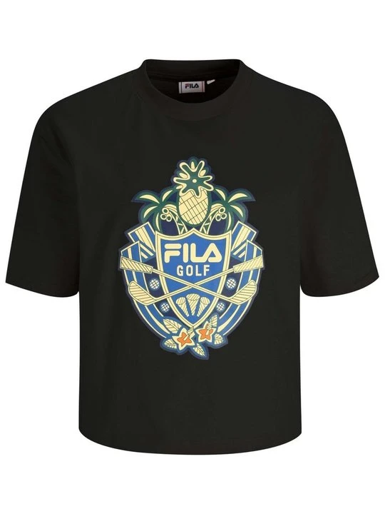 Zdjęcie produktu T-shirt z nadrukiem Fila czarny