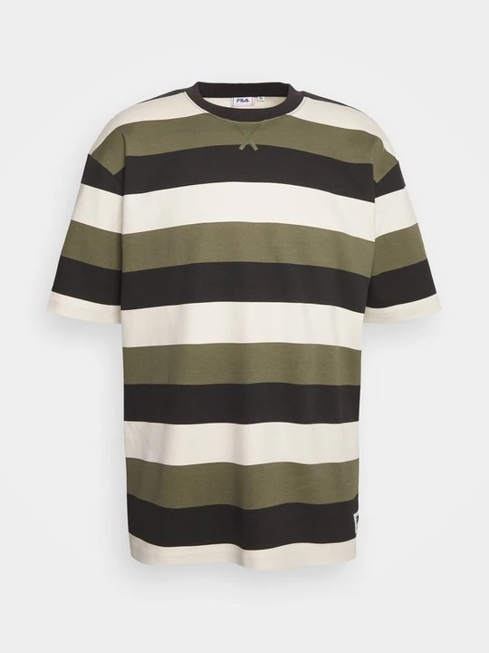 Zdjęcie produktu T-shirt z nadrukiem Fila oliwkowy