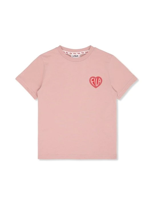 Zdjęcie produktu T-shirt z nadrukiem Fila różowy