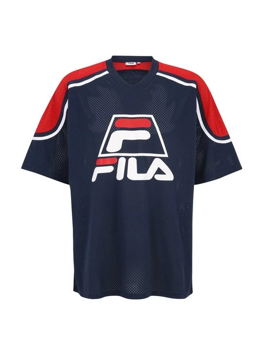 Zdjęcie produktu T-shirt z nadrukiem Fila granatowy