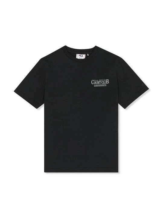 Zdjęcie produktu T-shirt z nadrukiem Fila czarny