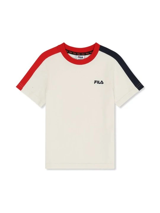 Zdjęcie produktu T-shirt z nadrukiem Fila mleczny