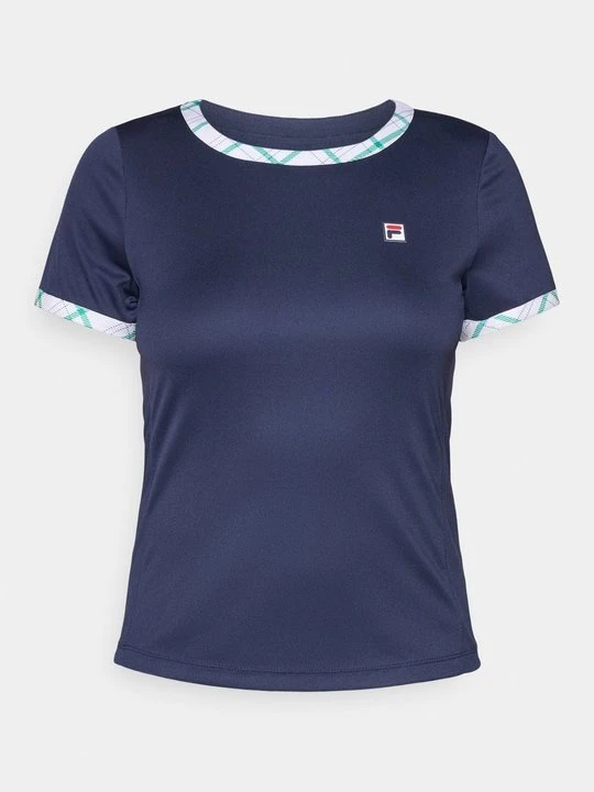 Zdjęcie produktu T-shirt z nadrukiem Fila granatowy