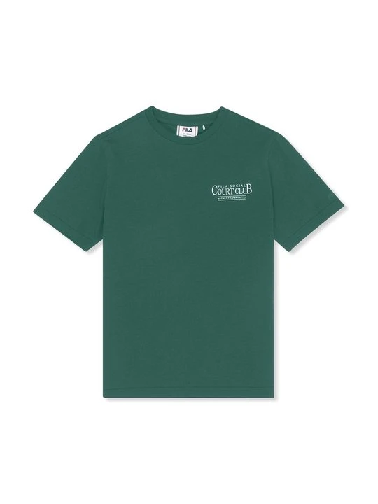 Zdjęcie produktu T-shirt z nadrukiem Fila zielony