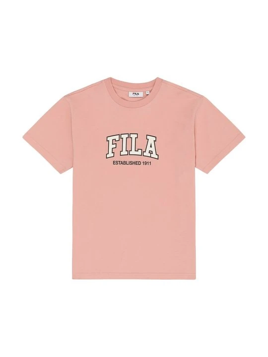 Zdjęcie produktu T-shirt z nadrukiem Fila jasnoróżowy