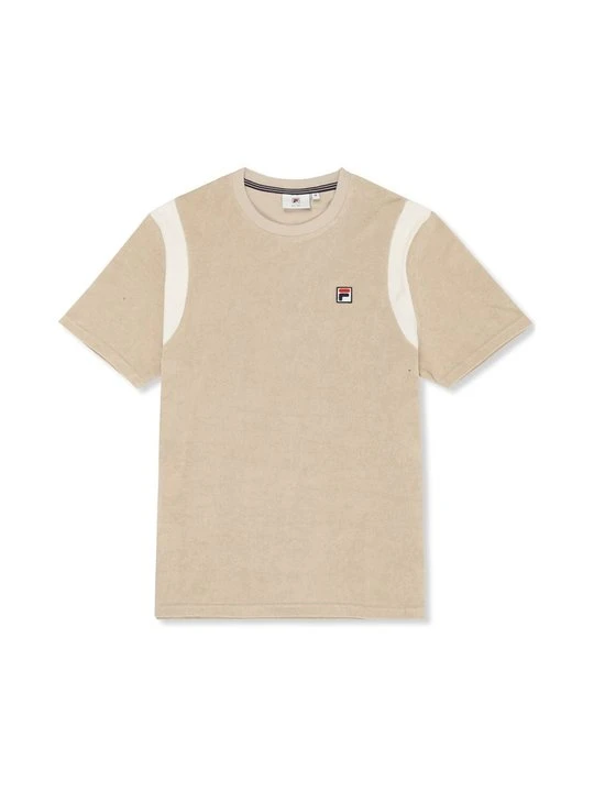 Zdjęcie produktu T-shirt z nadrukiem Fila beżowy