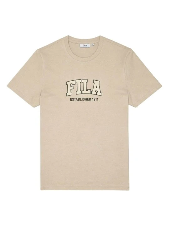 Zdjęcie produktu T-shirt z nadrukiem Fila beżowy