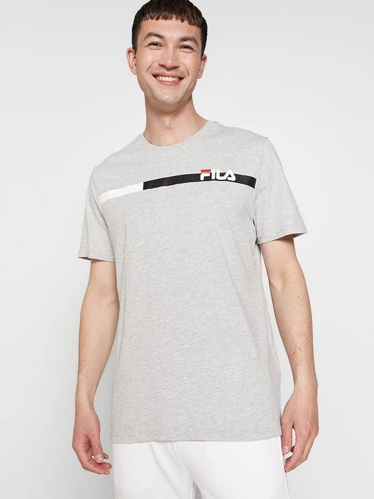 Zdjęcie produktu T-shirt z nadrukiem Fila szary