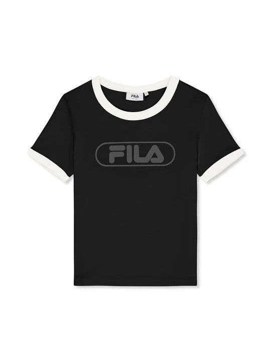 Zdjęcie produktu T-shirt z nadrukiem Fila czarny