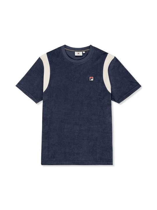Zdjęcie produktu T-shirt z nadrukiem Fila niebieski