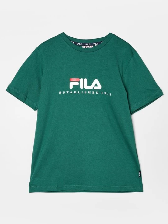 Zdjęcie produktu T-shirt z nadrukiem Fila zielony