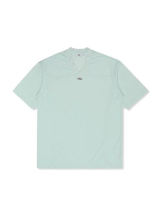 Zdjęcie produktu T-shirt z nadrukiem Fila turkusowy