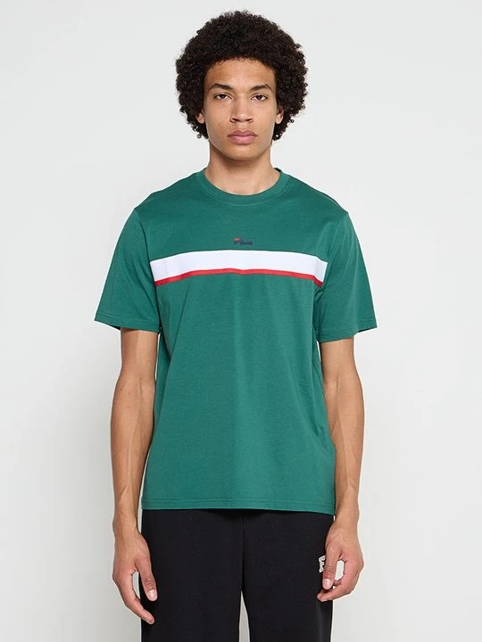 Zdjęcie produktu T-shirt z nadrukiem Fila zielony