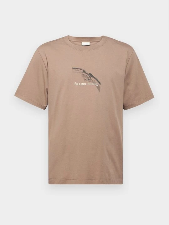 Zdjęcie produktu T-shirt z nadrukiem Filling Pieces jasny brąz