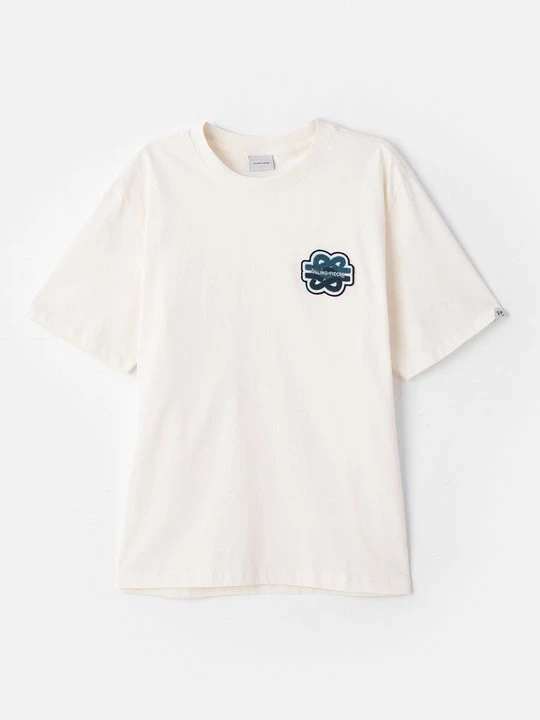 Zdjęcie produktu T-shirt z nadrukiem Filling Pieces mleczny