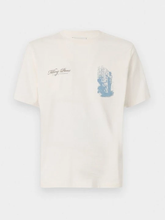 Zdjęcie produktu T-shirt z nadrukiem Filling Pieces mleczny
