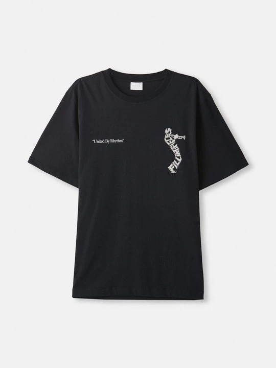 Zdjęcie produktu T-shirt z nadrukiem Filling Pieces czarny