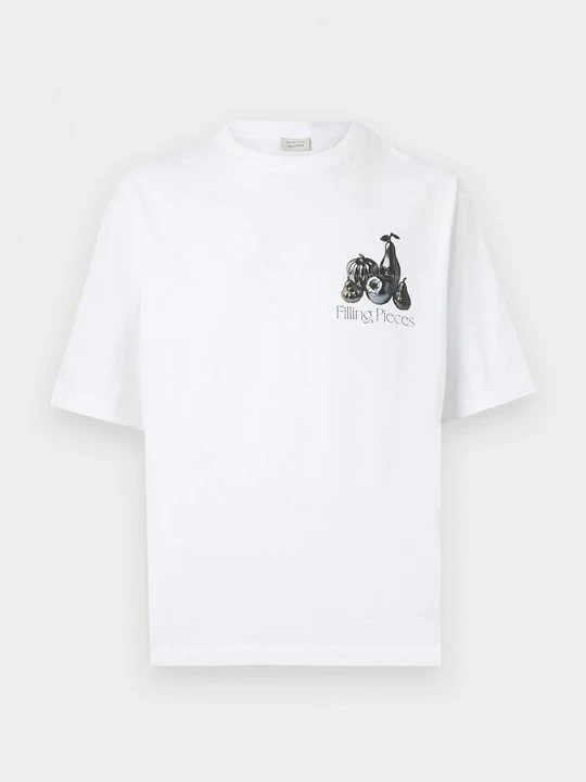 Zdjęcie produktu T-shirt z nadrukiem Filling Pieces biały