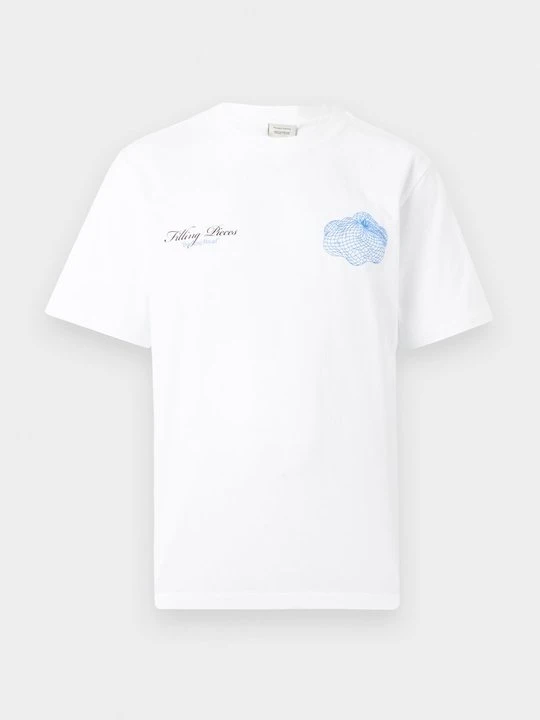 Zdjęcie produktu T-shirt z nadrukiem Filling Pieces biały