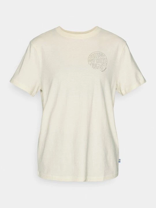 Zdjęcie produktu T-shirt z nadrukiem Fjällräven biały