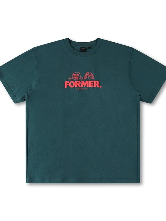 Zdjęcie produktu T-shirt z nadrukiem Former zieleń butelkowa