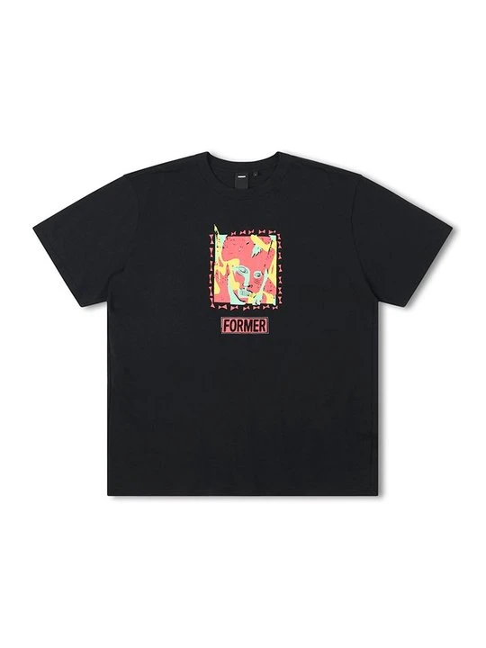 Zdjęcie produktu T-shirt z nadrukiem Former czarny