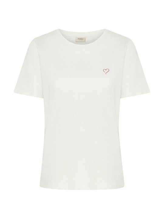 Zdjęcie produktu T-shirt z nadrukiem Fransa mleczny