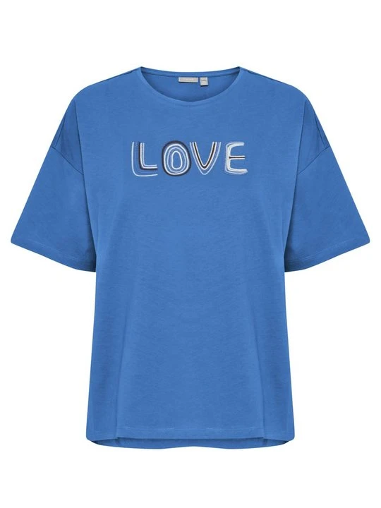 Zdjęcie produktu T-shirt z nadrukiem Fransa niebieski