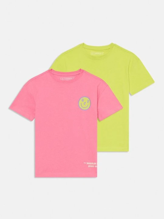 Zdjęcie produktu T-shirt z nadrukiem Friboo różowy