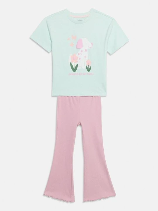 Zdjęcie produktu T-shirt z nadrukiem Friboo By Zalando jasnozielony