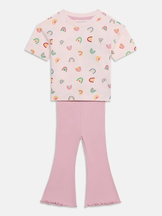 Zdjęcie produktu T-shirt z nadrukiem Friboo By Zalando jasnoróżowy