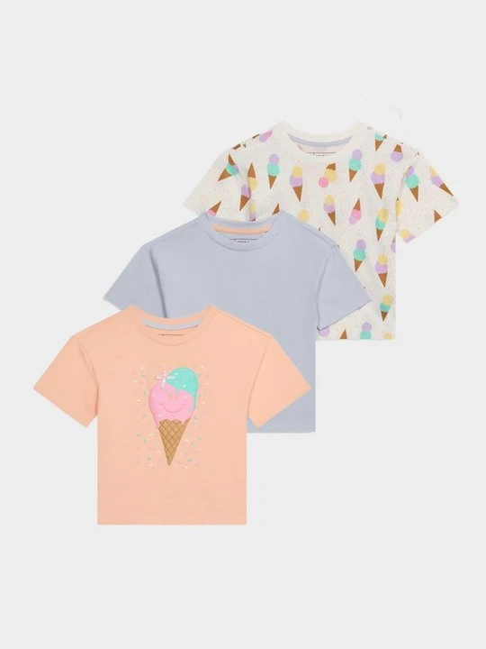Zdjęcie produktu T-shirt z nadrukiem Friboo mleczny