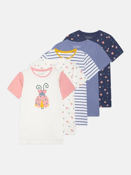 Zdjęcie produktu T-shirt z nadrukiem Friboo mleczny